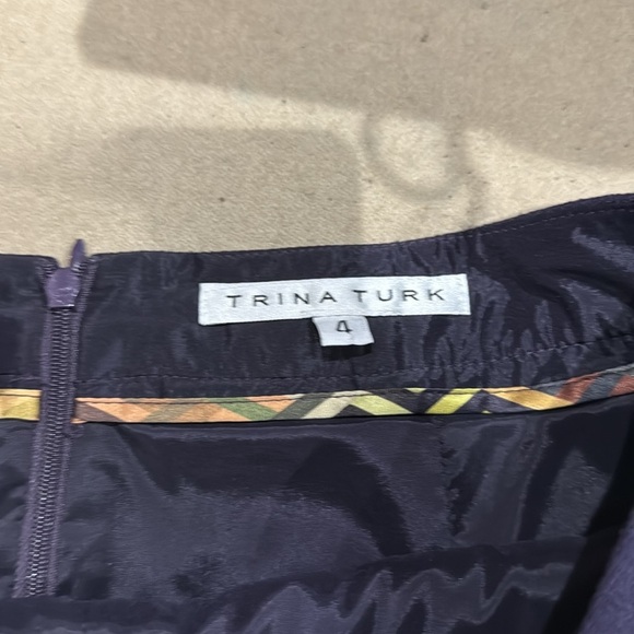 Trina Turk Dark purple Pencil Skirt - Picture 2 of 5